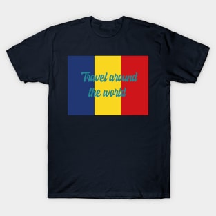Travel Around the World - Romania T-Shirt